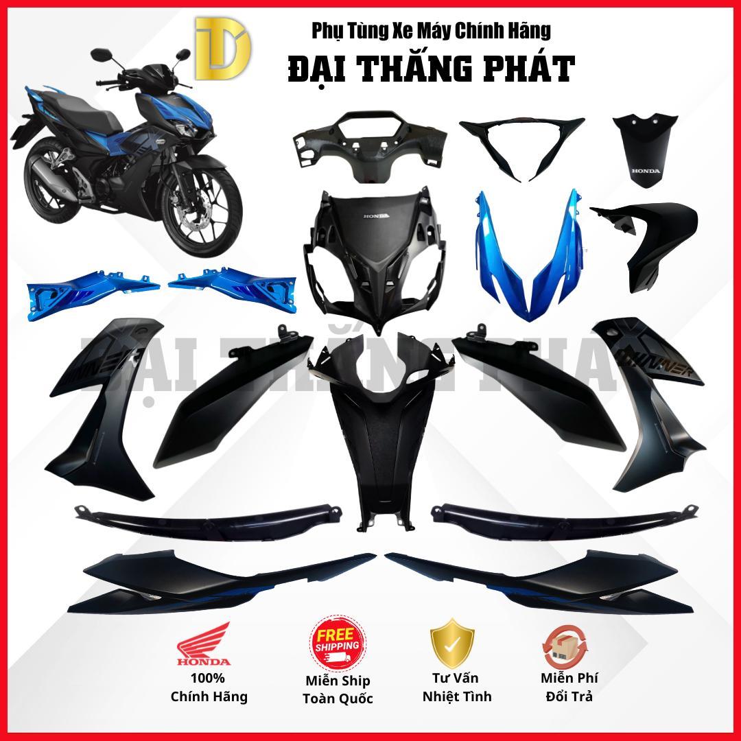 (Có bán lẻ) Dàn áo xe Winner X K56 năm 2019 màu Đen xanh – NHA76H chính hãng Honda