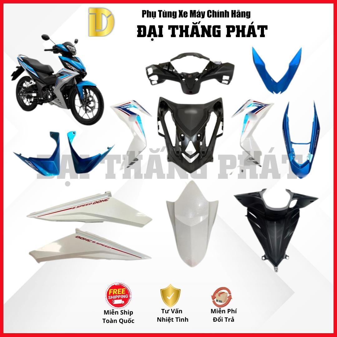 (Có bán lẻ) Dàn áo xe Winner K56 năm 2017 màu Xanh – B189C chính hãng Honda