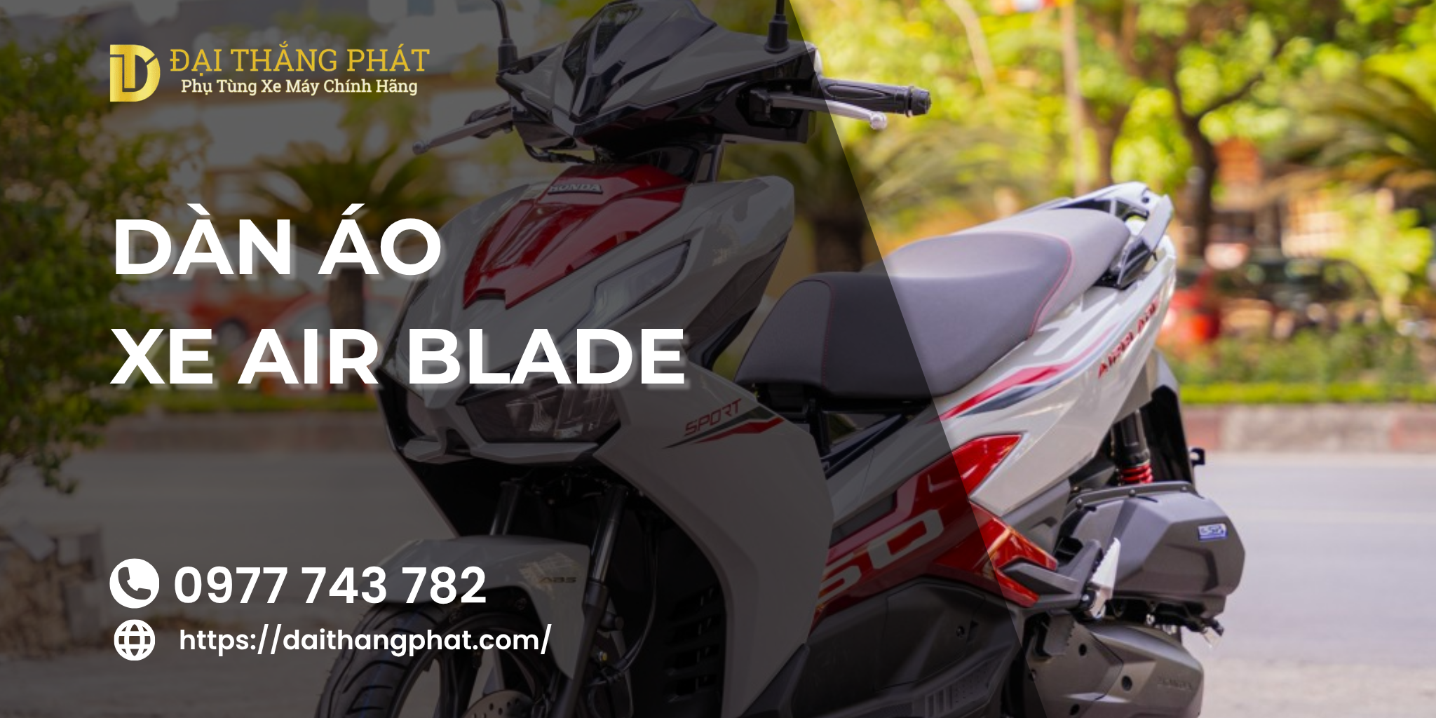 Dàn áo xe Air Blade các đời: phân biệt, giá, nguồn hàng
