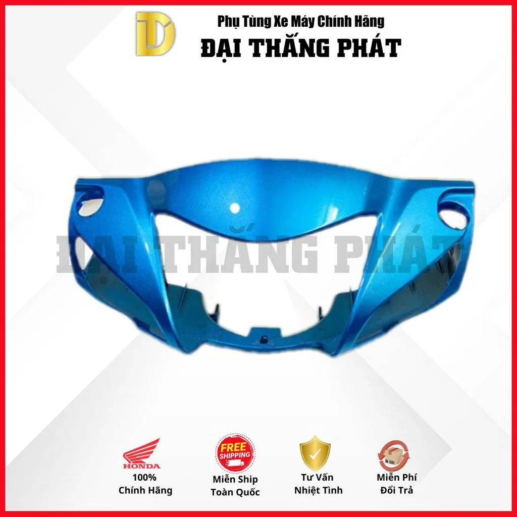 (Có bán lẻ) Dàn áo | Bộ nhựa WAVE Alpha 110cc K89 năm 2018 Màu Xanh B-203 chính hãng Honda