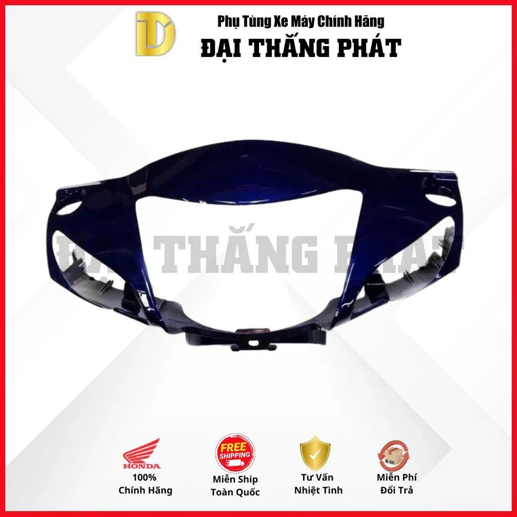 (Có bán lẻ) Dàn áo | Bộ nhựa Wave Alpha 110cc K89 năm 2024 – Phiên bản tiêu chuẩn – Màu Xanh bạc PB421M chính hãng Honda