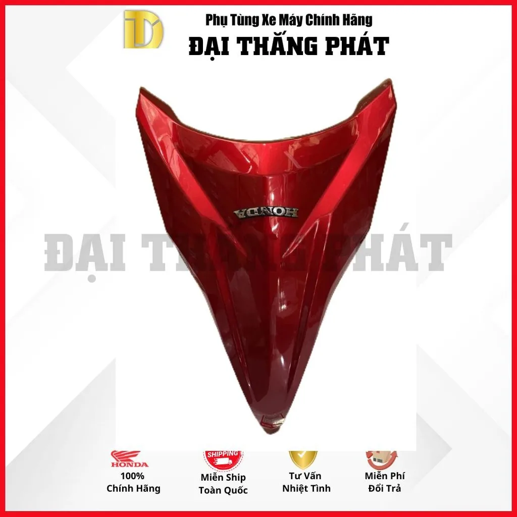 (Có bán lẻ) Dàn áo xe Air Blade 125cc K27 năm 2014 màu Đỏ đen tem trắng – R340 chính hãng Honda