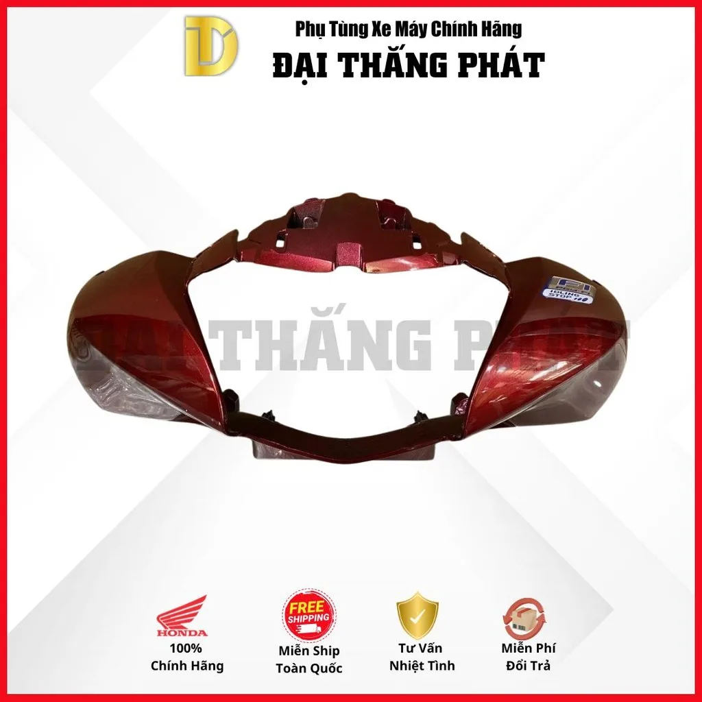 (Có bán lẻ) Dàn áo xe SH 125/150cc K77 (2016-2017-2018-2019) – màu Đỏ – R368 chính hãng Honda