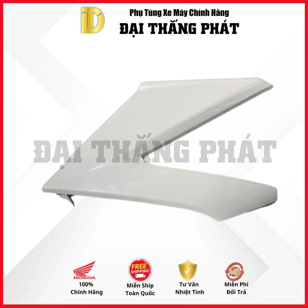 (Có bán lẻ) Dàn áo xe Wave RSX 110cc K07 năm 2012 – màu Trắng cam – NHB35 chính hãng Honda