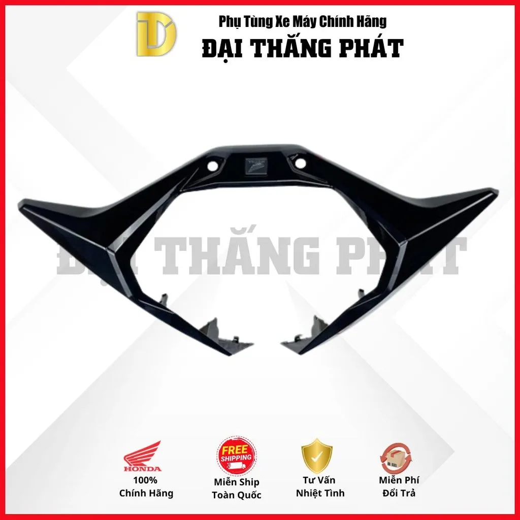 (Có bán lẻ) Dàn áo xe Winner năm 2024 màu Trắng đen – NHB55 – Phiên bản tiêu chuẩn chính hãng Honda