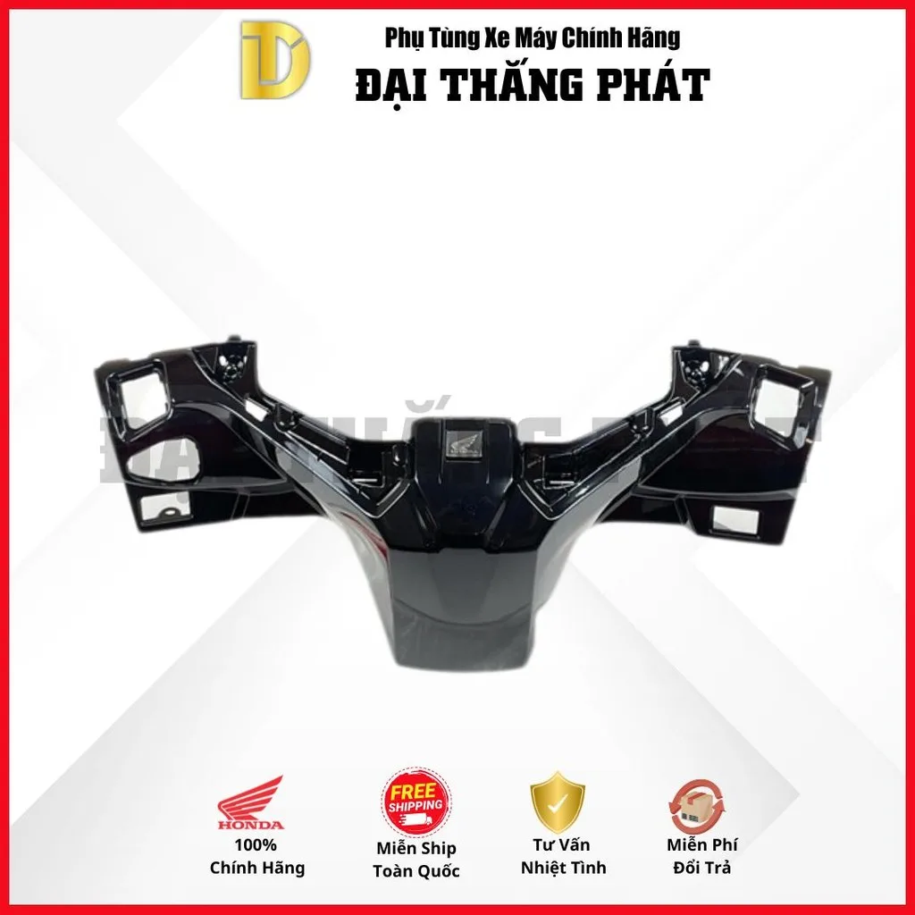 (Có bán lẻ) Dàn nhựa xe Air Blade 125cc K1F/K1G (2020-2021-2022) – Màu Đen Vàng Đồng – NHA76 chính hãng Honda