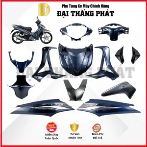 (Có bán lẻ) Dàn áo Future 125cc KYZ (2016-2017) – Màu Xanh – PB389 chính hãng Honda
