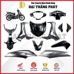 (Có bán lẻ) Dàn áo Future 125cc KYZ (2014-2015) – Màu Xám ghi – NHA62 chính hãng Honda
