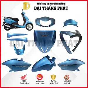 (Có bán lẻ) Dàn áo xe Lead 110cc GGE (2009-2010-2011-2012) màu Xanh – B203 chính hãng Honda