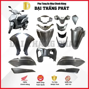 (Có bán lẻ) Dàn áo xe Lead 125cc (2013-2015) màu Xám – NHB50 chính hãng Honda