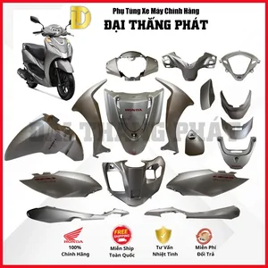 (Có bán lẻ) Dàn áo xe Lead 125cc K2T năm 2022 màu Bạc – NHB18M – Phiên bản đặc biệt chính hãng Honda