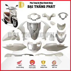 (Có bán lẻ) Dàn áo xe Lead 125cc K2T năm 2022 màu Xám – NHC46P – Phiên bản cao cấp chính hãng Honda