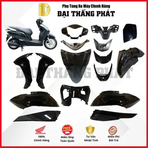 (Có bán lẻ) Dàn áo xe Lead 125cc (2013-2015) màu Đen – NHB25U chính hãng Honda