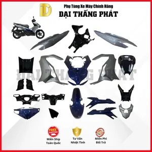 (Có bán lẻ) Dàn áo xe Air Blade 160cc K2Z/K3A (4Val) năm 2025 màu Bạc Xanh Đen – PB421M – bản Thể thao chính hãng Honda