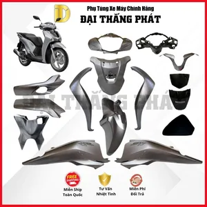 (Có bán lẻ) Dàn áo xe SH 125/150cc K77 (2016-2017-2018-2019) – màu Bạc -NHB86 chính hãng Honda