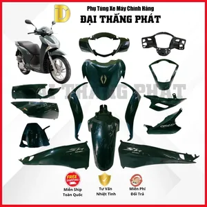 (Có bán lẻ) Dàn áo xe SH 125/150cc K01 (2011-2012-2013-2014-2015)-Màu Xanh lục-G209 chính hãng Honda