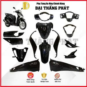 (Có bán lẻ) Dàn áo xe SH 125/150cc K01 (2011-2012-2013-2014-2015) – màu Đen – NHB25 chính hãng Honda