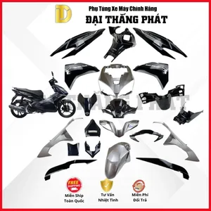 (Có bán lẻ) Dàn áo xe Air Blade 125cc (2018) K66 màu Xám NHA62 chính hãng Honda