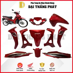 (Có bán lẻ) Dàn áo xe Blade Số K57 năm 2015 màu Đỏ – R340 chính hãng Honda