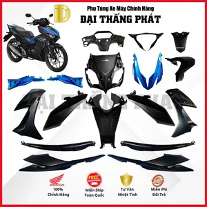 (Có bán lẻ) Dàn áo xe Winner X K56 năm 2019 màu Đen xanh – NHA76H chính hãng Honda