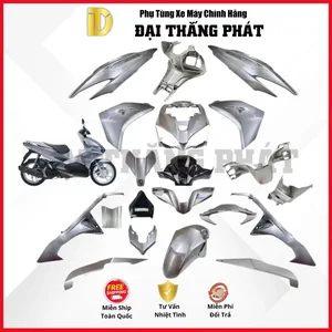 (Có bán lẻ) Dàn áo Air Blade 125cc (2017) K66 – màu Ghi Bạc – NHB86 chính hãng Honda
