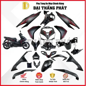 Ốp trên bên trong | Ốp ổ khoá xe Vision 110cc K44 (2014-2020) Khoá chìa / Khoá thông minh (Smartkey) chính hãng Honda
