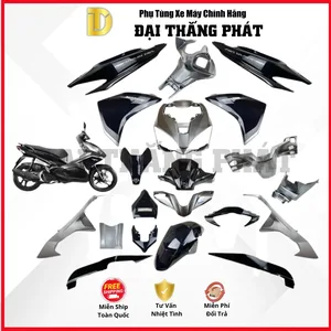 (Có bán lẻ) Dàn áo Vision 110cc K44 năm 2018 Màu Đỏ đậm – Bản Smartkey – R340 chính hãng Honda