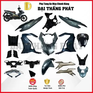 (Có bán lẻ) Dàn áo xe Air Blade 160cc K2Z/K3A (4Val) năm 2025 màu Xanh Đen Vàng – NHC34 – bản Đặc biệt chính hãng Honda