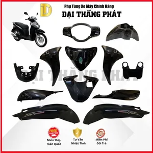 (Có bán lẻ) Dàn áo xe SH Mode năm 2015 – màu Đen – NHB25J chính hãng Honda