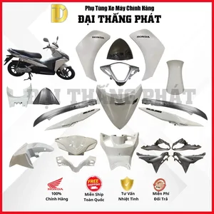 (Có bán lẻ) Dàn áo Vision 110cc (2023) K2C phiên bản Đặc Biệt-Màu Xanh Đen-PB434M chính hãng Honda