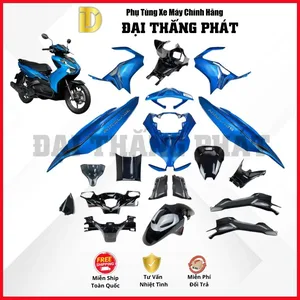 (Có bán lẻ) Dàn nhựa xe Air Blade 125cc K1F/K1G (2020-2021-2022) Màu Xanh đen xám – B189 chính hãng Honda