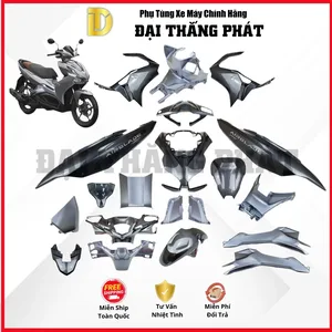 (Có bán lẻ) Dàn nhựa xe Air Blade 150cc K1F/K1G (2020-2021-2022)Phiên Bản Tiêu Chuân-Xám Đen Bạc-NHC04M chính hãng Honda