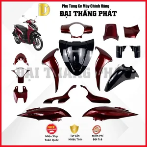 (Có bán lẻ) Dàn áo xe SH Mode 125cc K1N năm 2020 – màu Đỏ đen – R368C – Phiên bản Cá tính – Phanh ABS chính hãng Honda