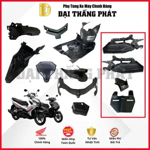 Dàn 11 chi tiết nhựa nhám xe Air Blade 125/150cc K1F/K1G 2Val (2020-2022) chính hãng Honda