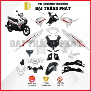 (Có bán lẻ) Dàn nhựa xe Air Blade 125cc K1F/K1G (2020-2021-2022) Phiên Bản Tiêu Chuẩn – Trắng – NHB35P chính hãng Honda