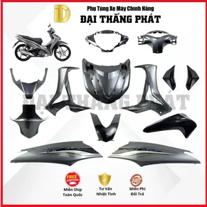 (Có bán lẻ) Dàn áo Future 125cc KYZ (2016-2017) – Màu Xám ghi – NHA62 chính hãng Honda