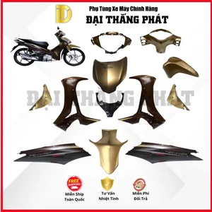 (Có bán lẻ) Dàn áo Future 125cc KYZ năm 2012 – Màu Nâu – YR303 – chính hãng Honda