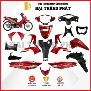 (Có bán lẻ) Dàn áo xe Future 125cc K73 năm 2019 Vành Nan – Màu Đỏ – R340C chính hãng Honda