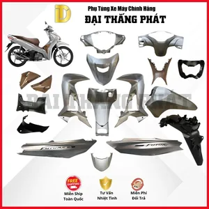 (Có bán lẻ) Dàn áo xe Future 125cc K73 năm 2020 Vành Đúc – Màu Bạc Nâu Đen – NHB24M chính hãng Honda