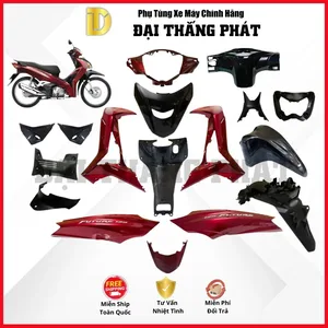 (Có bán lẻ) Dàn áo xe Future 125cc K73 năm 2022 Vành Nan Hoa (Phanh Đĩa) – Cao cấp – Màu Đỏ – R350C chính hãng Honda