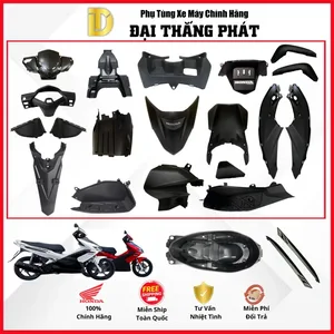 (Có bán lẻ) Dàn nhựa nhám xe Air Blade cũ 110cc KVG (Chế cơ – Đời đầu) (2007 – 2008) chính hãng Honda