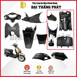 (Có bán lẻ) Dàn nhựa nhám xe Lead 110cc GGE – Đời đầu (2009-2012) chính hãng Honda