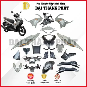 (Có bán lẻ) Dàn nhựa xe Air Blade 150cc K1F/K1G năm 2021 Phiên Bản Giới Hạn – Xám – NHC60 chính hãng Honda